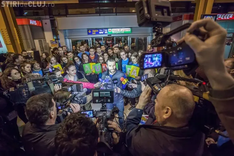 Tiberiu Uşeriu, câștigătorul maratonului "6633 Ultra” de la Polul Nord, a revenit acasă. Așteptat la Cluj cu SURPRIZE