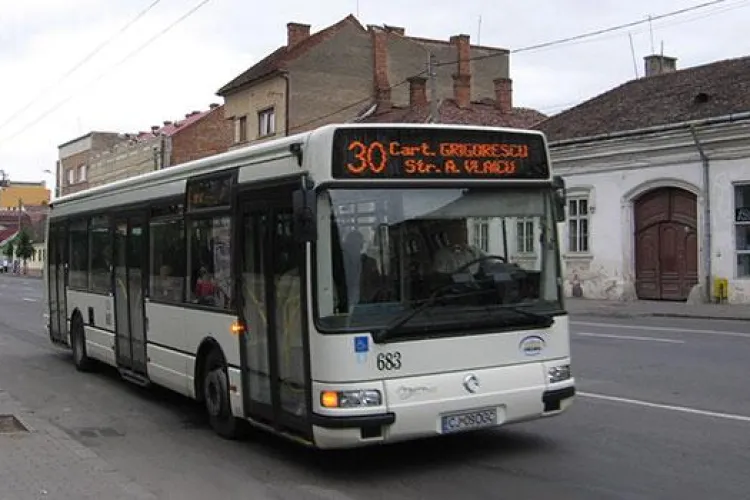 Autobuzul 30 nu va circula pe același traseu în următoarele zile