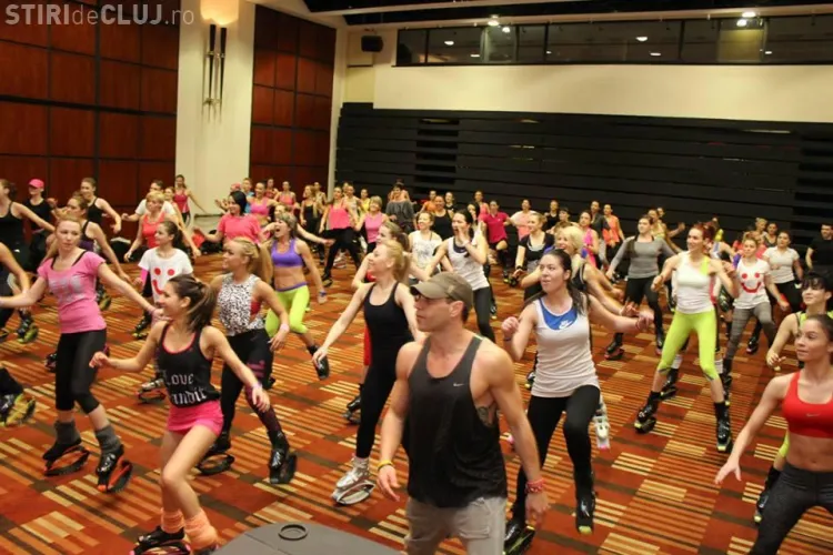 Kangoo Jumps caritabil în Sala de Sport Gheorghe Roman