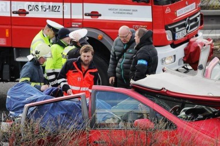Accident MORTAL în Cehia. Patru români și-au pierdut viața și alți trei sunt răniţi - VIDEO
