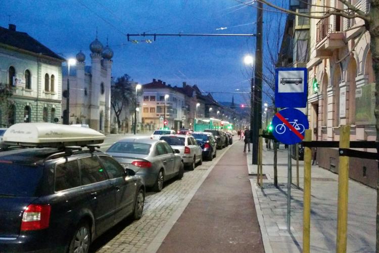 Pe strada Horea e interzis să circuli cu bicicleta? Ce părere aveți? - FOTO