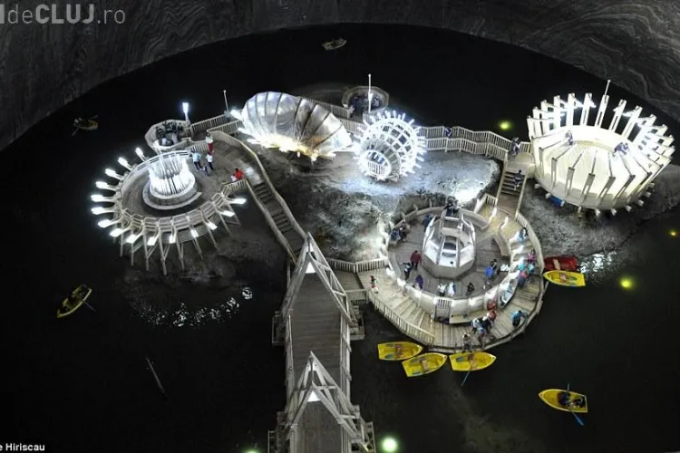Salina Turda este comparată cu Disneyland în presa străină - FOTO