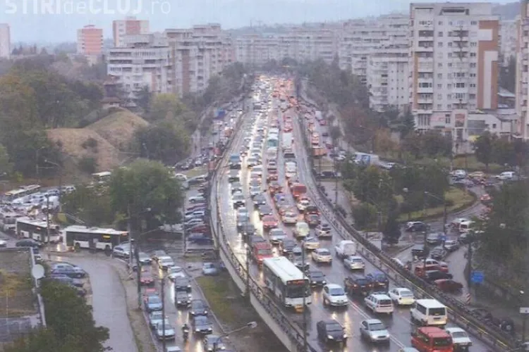 Intrarea în Cluj-Napoca dinspre Florești, mai aglomerată decât oricare din București - STUDIU de TRAFIC