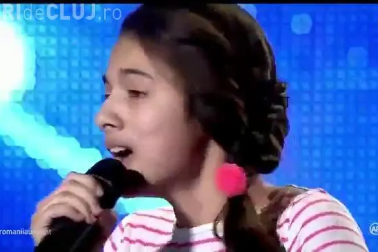 Laura Bretan, surpriza de la Românii au talent - O voce de aur - VIDEO
