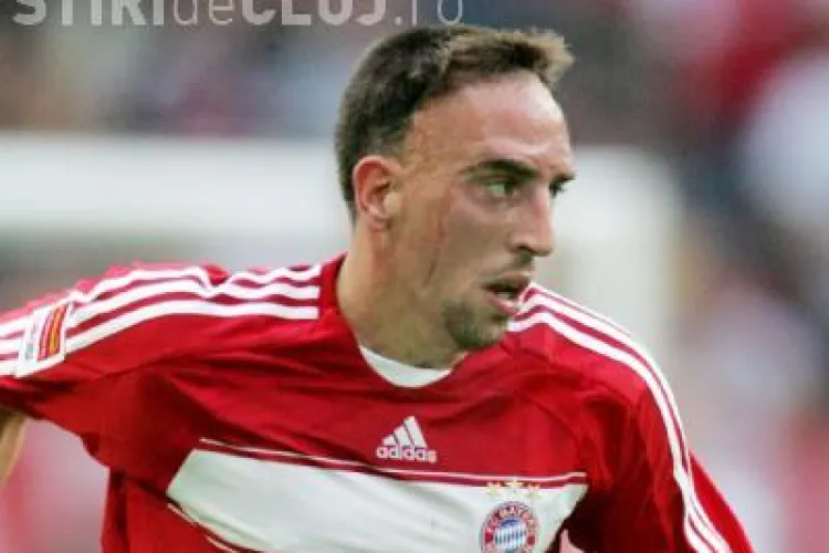 Frank Ribery nu va juca impotriva CFR Cluj. Jucatorul isi va reveni numai la finalul lunii