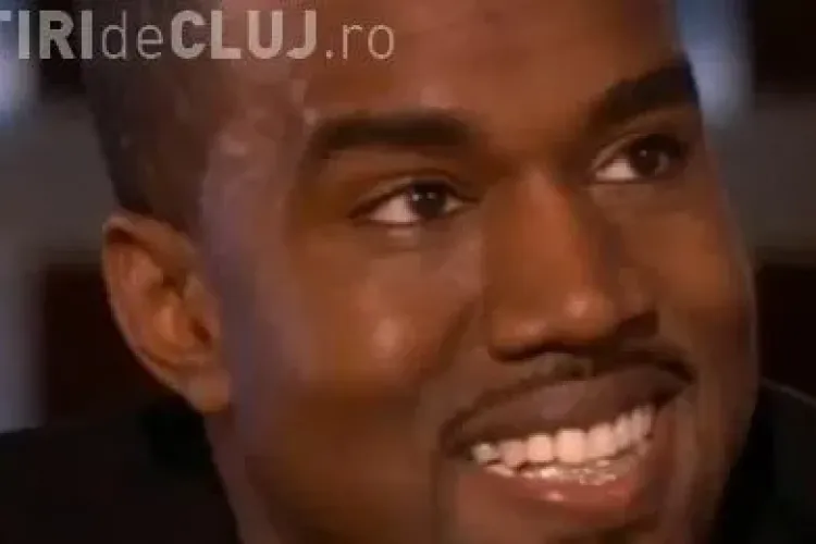 Rapperul Kanye West si-a inlocuit dintii de jos cu diamante - FOTO