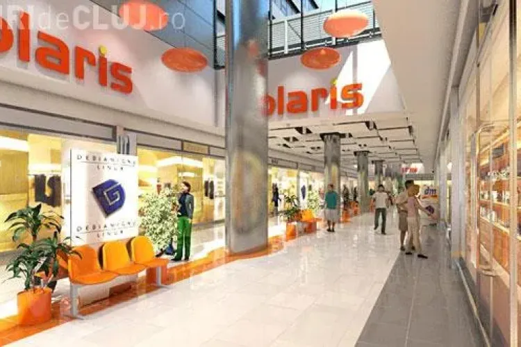 Centrul comercial Solaris din Turda, pazit de o firma care practica "sclavia"