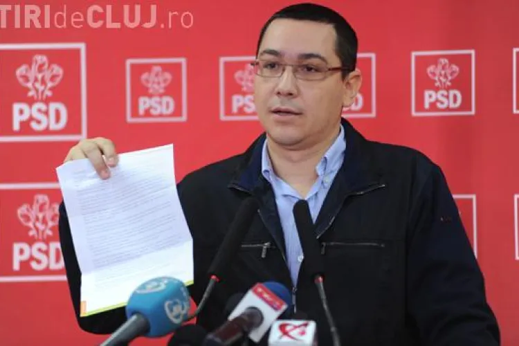 Victor Ponta: "Ne lipsesc patru voturi pentru a trece motiunea de cenzura"