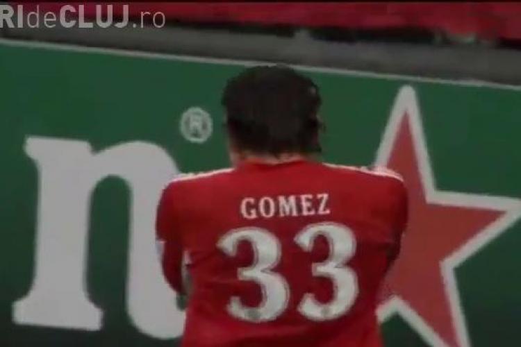 Gol Gomez! Bayern Munchen - CFR Cluj 3-1  / VIDEO 