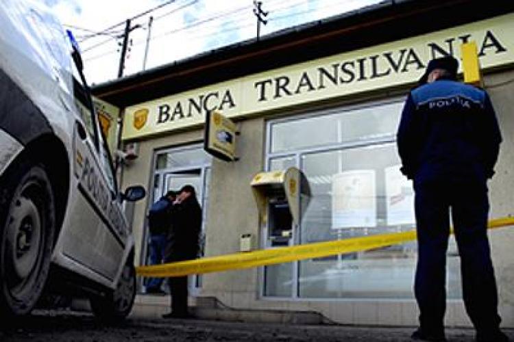 Spargere la Banca Transilvania in Timisoara