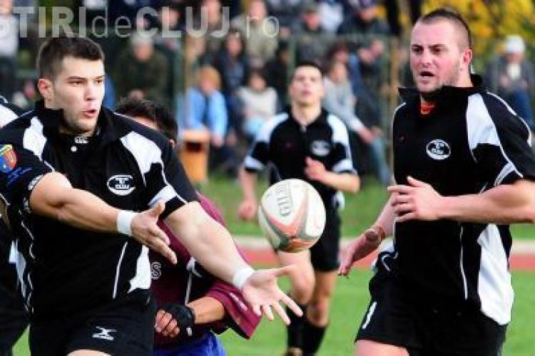 Rugby: U Cluj va juca cu Universitatea de Vest Timisoara, in sferturile Cupei Romaniei