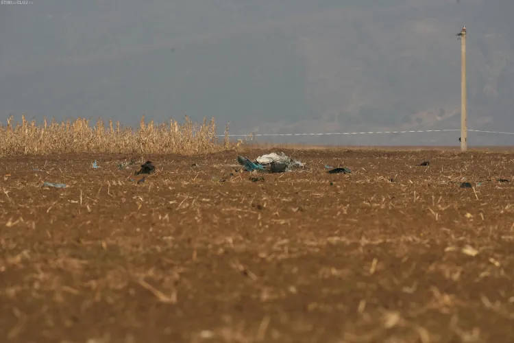 Cutia neagra a MIG -ul prabusit la Campia Turzii, in comuna Calarasi, a fost gasita!