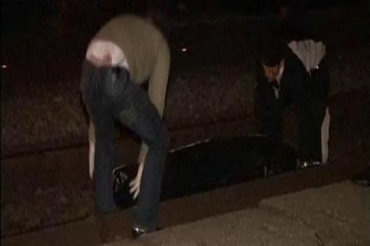 Accident de tren in zona strazii Campul Painii! Un biciclist a fost spulberat de o locomotiva