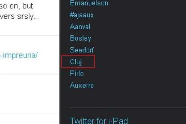 Cluj a ajuns Trending Topic pe Twitter! Meciul CFR - Bayern a facut mai mult decat frunza lui Udrea - FOTO