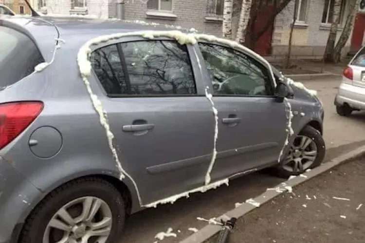 ”Răzbunare dulce” în urma unei parcări neregulamentare - FOTO