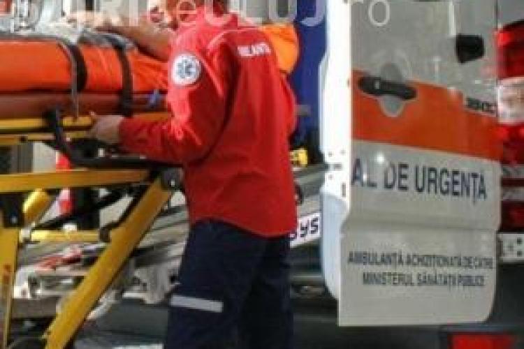 Alcoolul la volan face victime la Cluj! Un motociclist a ajuns în stare gravă la spital în urma unui accident