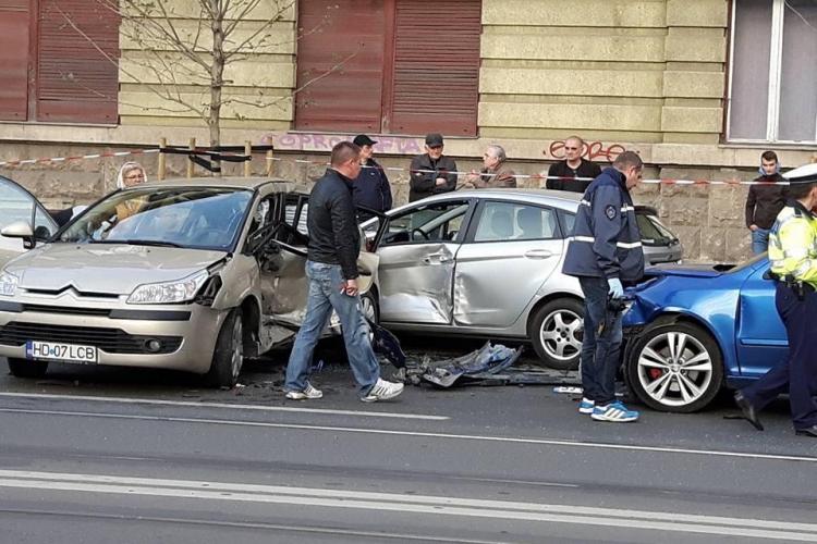 Accident GRAV pe strada Horea. Ce s-a întâmplat - FOTO
