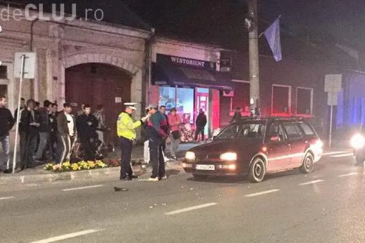 Biciclist rănit grav la Gherla! Se plimba beat pe bicicletă FOTO