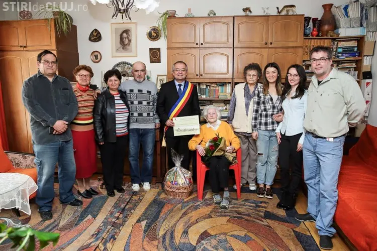 Două clujence de 100 de ani au fost premiate - FOTO