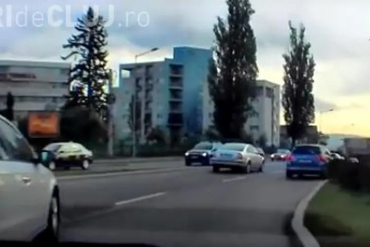 Caz școală de șofer adormit în trafic. Ce a pățit un clujean - VIDEO