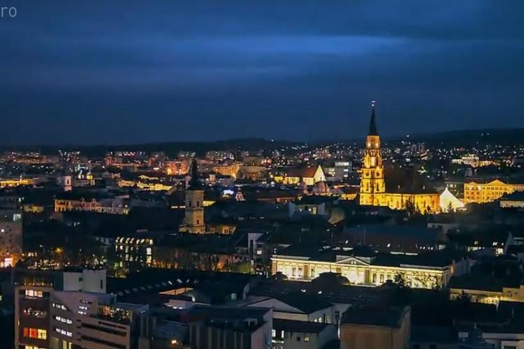 Clujul așa cum nu l-ai văzut până acum! ”Hyperlapse” impresionant care a devenit viral – VIDEO