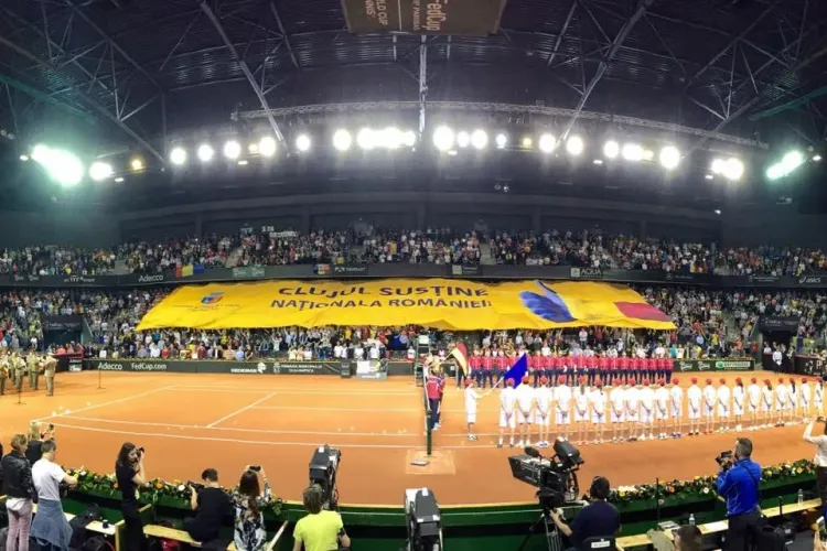 7.000 de clujeni au aclamat România în Sala Polivalentă. Din păcate, România a pierdut. Ce a spus Halep