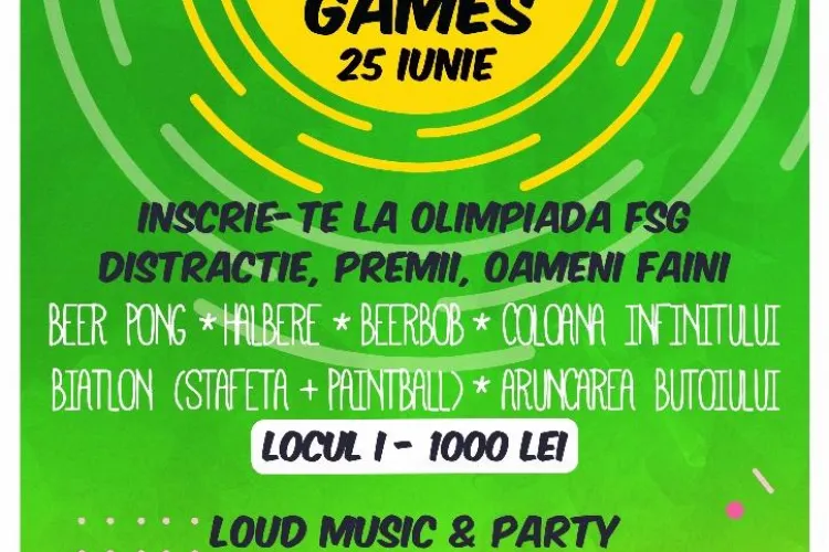 Feleacu Summer Games încep în acest weekend. Vezi ce distracții te așteaptă la  ”Olimpiada de vară” și ce premii poți câștiga