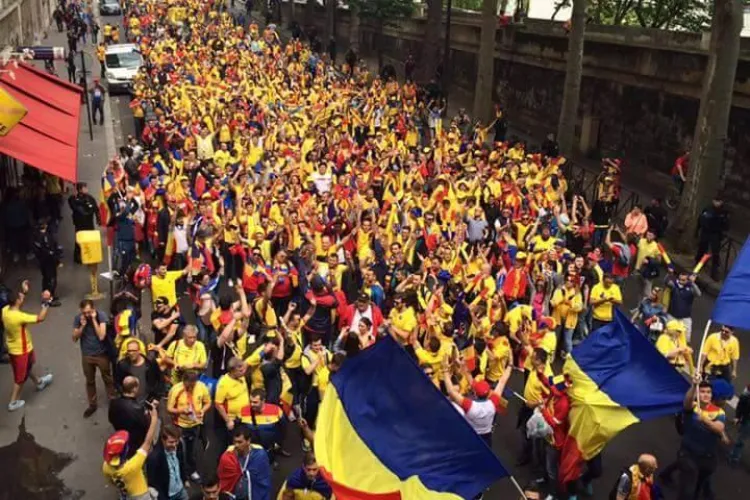 O ”MARE” de români la Paris! Imagini filmate de un clujean - VIDEO