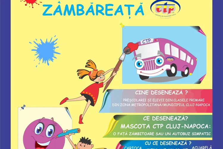 Copiii clujeni pot crea noua mascotă a CTP Cluj. Vezi despre ce e vorba