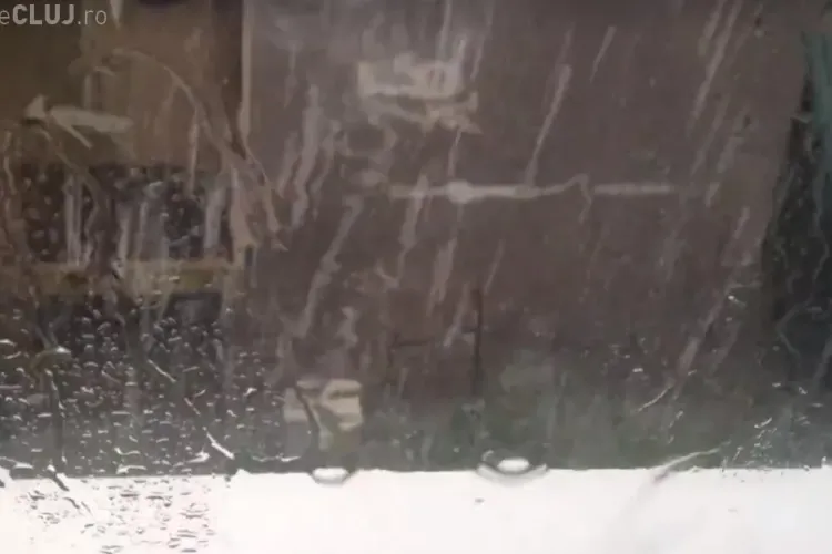 În Florești ”bate” GRINDINA - VIDEO