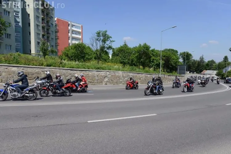 BikeFest, în weekend la Cluj. Motocicliștii fac paradă prin oraș 