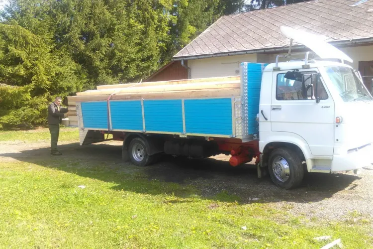 Bărbat alergat prin pădure de polițiști! S-a speriat și a luat-o la fugă când l-au oprit oamenii legii FOTO