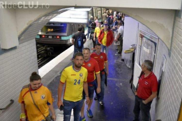 ALERTĂ la Paris înainte de Euro 2016! S-a găsit un pachet suspect la metrou, iar românii au fost blocați