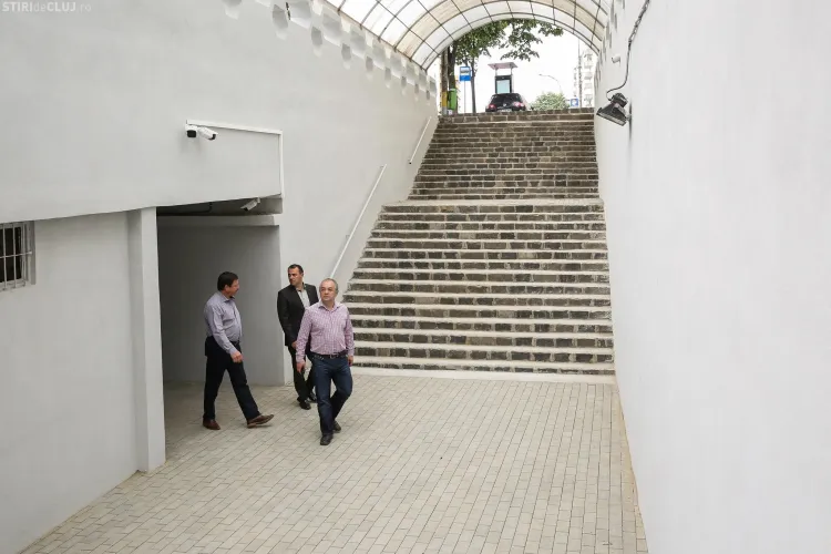 Pasajele pietonale de pe Calea Florești, redeschise după renovare. Cât vor REZISTA așa - FOTO