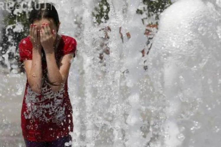 Clujul e sub COD Galben de furtuni. În alte părți România se topește de căldură