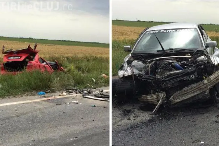Șoferul unui BMW cu numere de Cluj, vinovat de producerea unui accident mortal în Arad - FOTO
