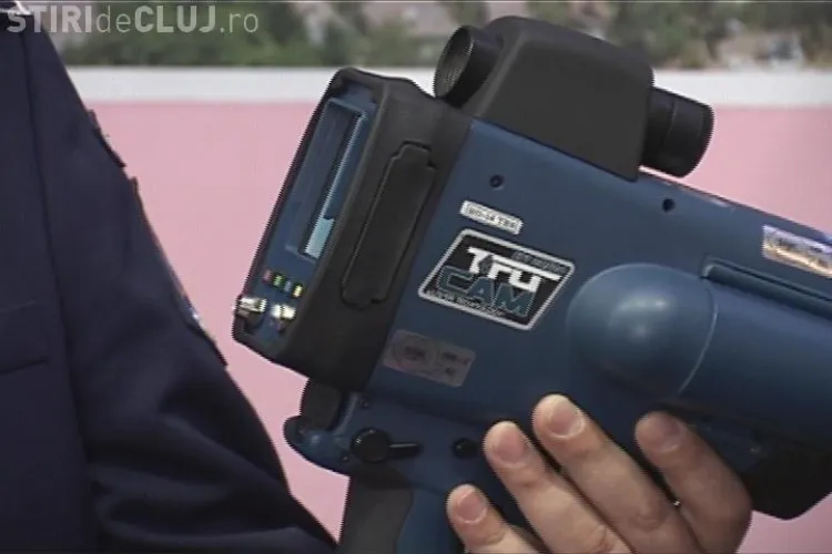 Radar pistol pe Calea Turzii. Unde se ascund polițiștii - FOTO