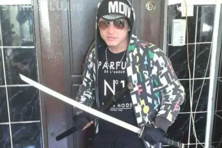 Un tânăr din Mănăștur a stârnit panică! A ieșit pe stradă cu o sabie ninja și un topor 
