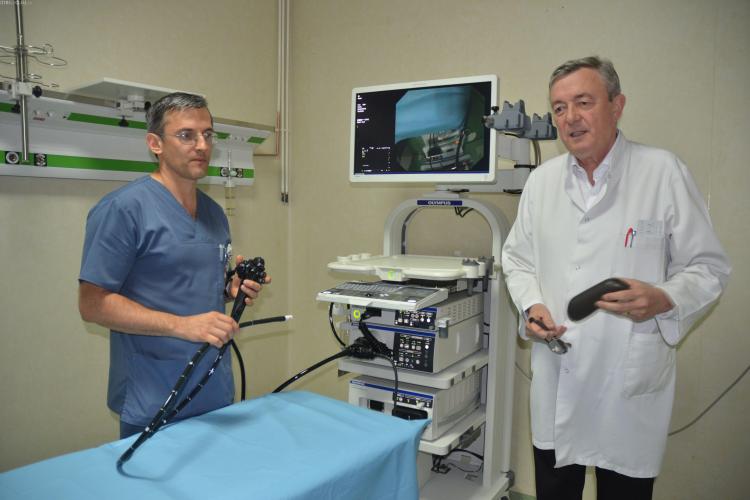 Spitalul Județean Cluj a cumpărat un videoecoendoscop - FOTO