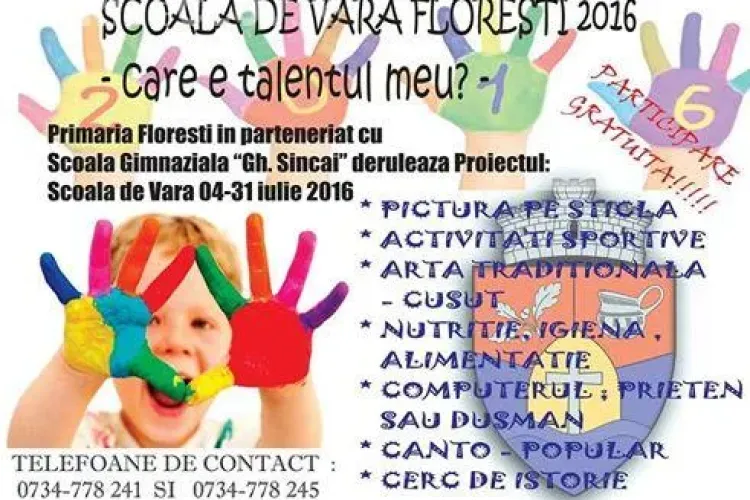 Școala de vară Florești 2016