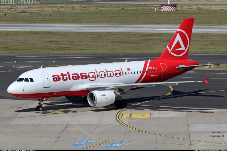 Atlasglobal va lansa zborul Cluj-Napoca - Istanbul mai repede. S-a mai anunțat o noutate