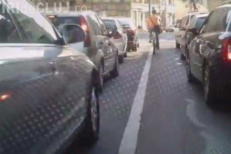 Circuli cu bicicleta prin Cluj? Care sunt recomandările polițiștilor privind conduita în trafic