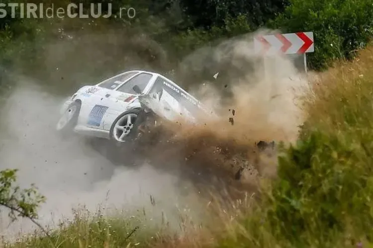ACCIDENT la Transilvania Rally! Un pilot a ajuns la UPU Cluj-Napoca
