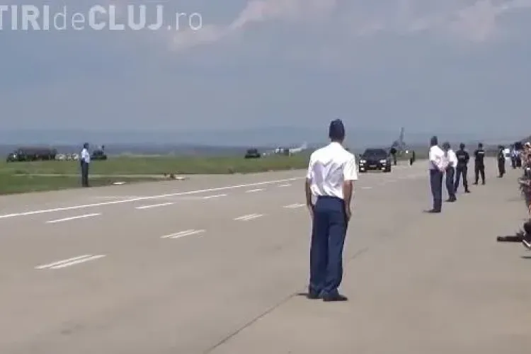 La Cluj, un MIG 21 Lancer s-a întrecut cu un BMW X6M - VIDEO