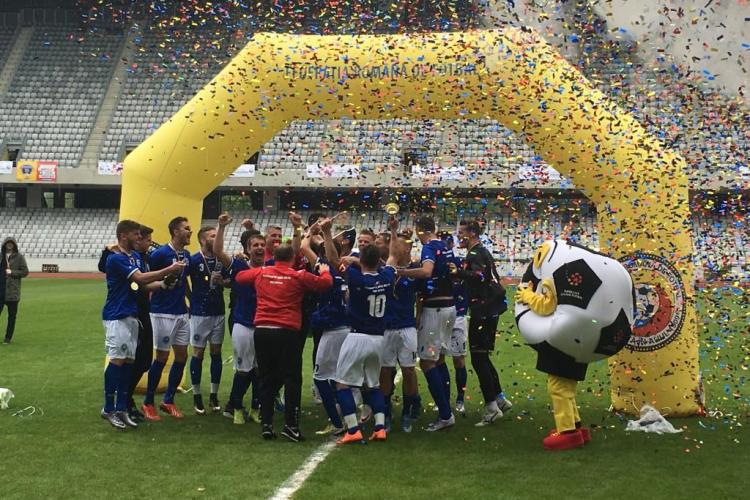 Cluj - Studenții Babes s-au calificat, în premieră, la Campionatul European de Fotbal Universitar