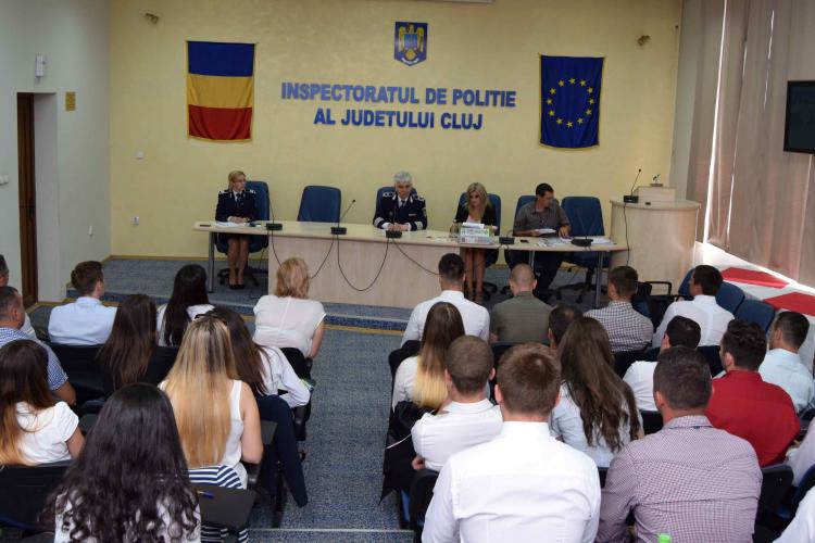 31 de noi polițiști și-au intrat în ”pâine” la IPJ Cluj