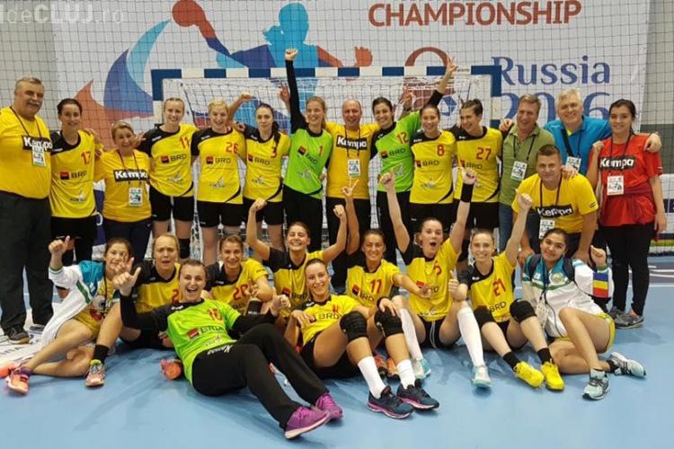 O studentă de la Cluj, cea mai bună marcatoare a naționalei de handbal sub 20 de ani