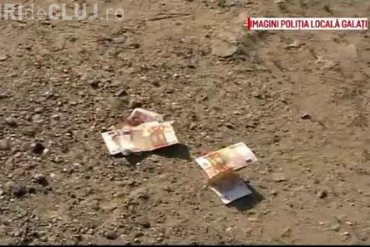 Un român a aruncat cu euro în vecinii ”lacomi si zgarciti”. Ce au făcut aceștia cu banii