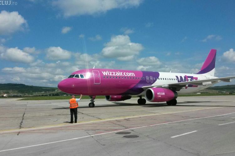 Wizz Air sărbătorește pasagerul cu numărul 6.000.000 la Cluj. Lansează zborul spre București cu prețuri BOMBĂ FOTO
