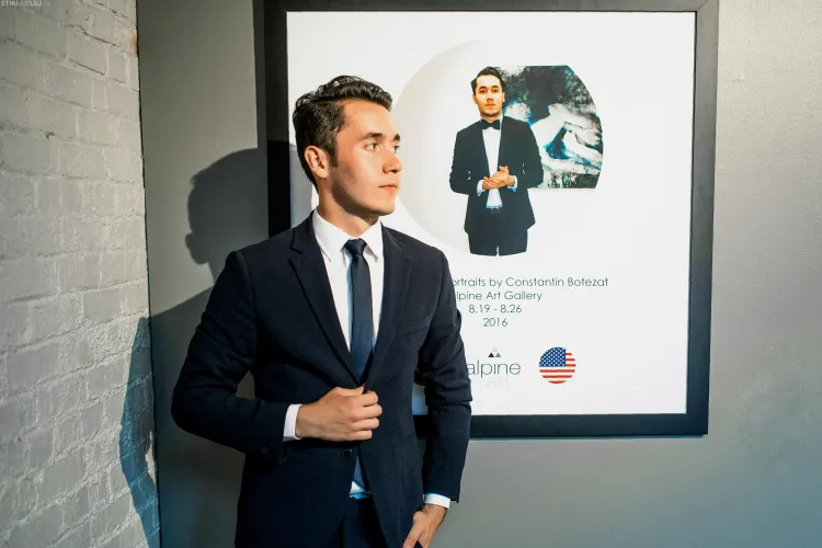 Un student al UAD Cluj a vernisat o expoziție în SUA - FOTO
